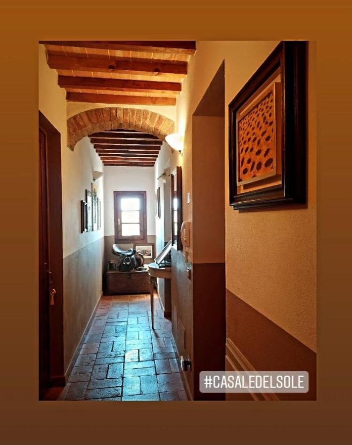 Bed And Breakfast Casale Del Sole Кастеллина-Мариттима Экстерьер фото