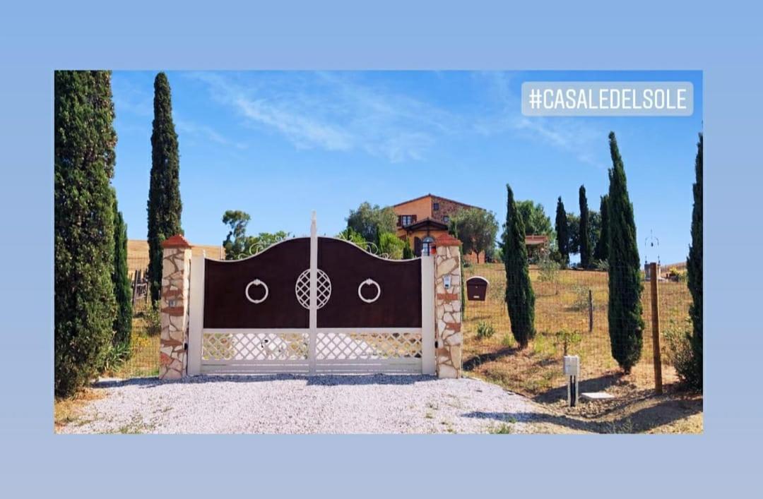 Bed And Breakfast Casale Del Sole Кастеллина-Мариттима Экстерьер фото
