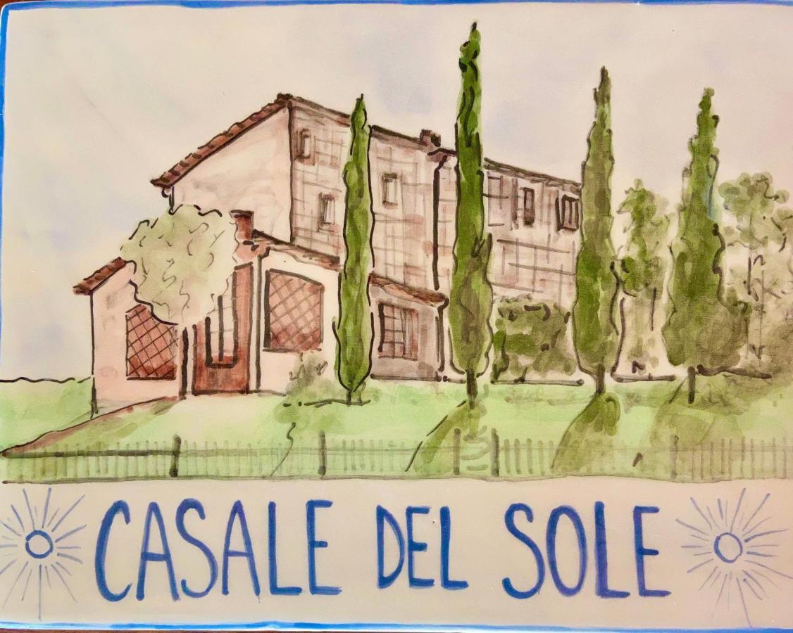 Bed And Breakfast Casale Del Sole Кастеллина-Мариттима Экстерьер фото